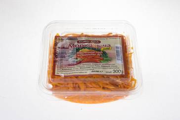 Möhrensalat nach koreanischer Art mild
