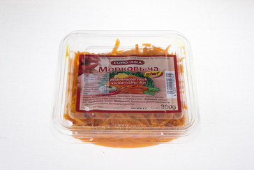 Möhrensalat nach koreanischer Art scharf