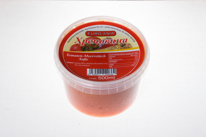Tomaten-Meerrettich Soße