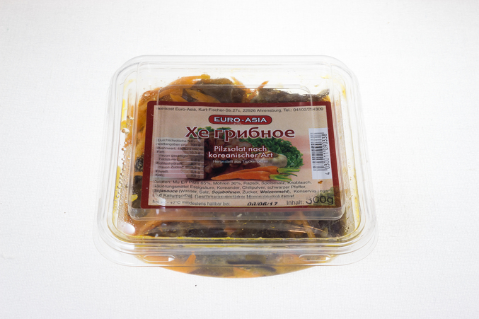 Pilzsalat nach koreanischer Art